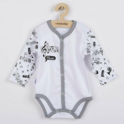 Body cu maneca lunga Marime 62 Din bumbac 100% New Baby Music