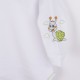 Set 4 piese: body cu maneca lunga salopeta fara maneci caciulita manusi Marime 56 Din bumbac 100% New Baby Snail
