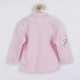 Set 2 piese: salopeta fara maneci bluza Marime 62 Din bumbac 100% New Baby Mouse Pink