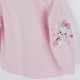 Set 2 piese: salopeta fara maneci bluza Marime 62 Din bumbac 100% New Baby Mouse Pink