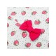 Set 2 piese: rochita pentru fetite bentita pentru cap Marime 86 Din bumbac 100% New Baby Strawberry
