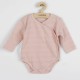 Set 3 piese: body cu maneca lunga pantalonasi cu botosei caciulita Marime 62 Din bumbac 100% New Baby I am Pink