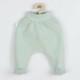 Set 3 piese: body cu maneca lunga pantalonasi cu botosei caciulita Marime 62 Din bumbac 100% New Baby I am Mint