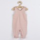 Set 7 piese: body cu maneca lunga bluza pantalonasi cu botosei salopeta fara maneci caciulita manusi botosei Marime 56 Din bumba