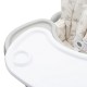 Scaun de masa reglabil in 7 pozitii pe inaltime Grey Star Cu husa din piele ecologica Cu 2 roti Spatar reglabil in 3 pozitii Con