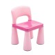Set masuta si doua scaune pentru copii Pink Cu parte detasabila si reversibila Partea reversibila pentru Lego Duplo New Baby