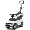 Masinuta de impins Volkswagen T-Roc Cu maner de impins detasabil Cu sport pahar Cu protectii laterale Cu melodii si claxon Cu su