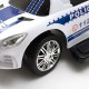 Masinuta de impins Police Cu maner de impins detasabil Cu protectii laterale Cu melodii si claxon Cu suport jucarii sub sezut Ba