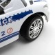 Masinuta de impins Police Cu maner de impins detasabil Cu protectii laterale Cu melodii si claxon Cu suport jucarii sub sezut Ba