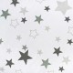 Set 3 piese Baby Nest Cu paturica si pernuta New Baby Grey stars