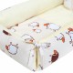 Set 3 piese Baby Nest multifunctional Cu paturica si pernuta cu urechi New Baby Sheep Beige