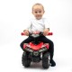 Masinuta ATV Cu lumini si muzica Fara pedale Baby Mix 60 x 38 x 42 cm Red