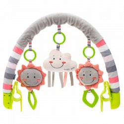 Arcada universala cu jucarii din plus Pentru landou Carucior Scaun de masa Patut Baby Mix Cloud
