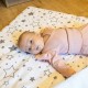 Set 2 piese: body cu maneca lunga si volanas pantaloni cu botosei Marime 62 Din bumbac 100% New Baby Practical Pink