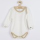 Set 3 piese: body cu maneca lunga pantalonasi cu botosei caciulita Marime 68 Din bumbac 100% New Baby Cars