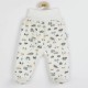Set 3 piese: body cu maneca lunga pantalonasi cu botosei caciulita Marime 68 Din bumbac 100% New Baby Cars