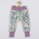 Set 2 piese: body cu maneca lunga pantaloni Marime 68 Din bumbac 100% New Baby Rebel Lilac