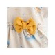 Set 2 piese: rochita pentru fetite cu fundita bentita pentru cap Marime 68 Din bumbac 100% New Baby Fairy