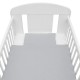 Lenjerie patut 2 piese Din Muselina Cu perna si pilota 100x70 cm Din materiale certificate Oeko Tex Standard 100 New Baby Light 