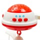 Carusel muzical pentru patut bebelusi Cu proiectii Cu melodii si sunete ale naturii Cu 11 jucarii Baby Mix Red