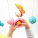Carusel muzical pentru patut bebelusi Cu proiectii Cu melodii si sunete ale naturii Cu 11 jucarii Baby Mix Red