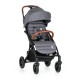 Petite&Mars - Carucior sport Cross Autopliabil 6 luni+ Bara detasabila Pliabil cu o mana SPF 40 Sustine pana la 22 kg Gri