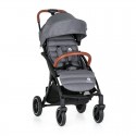 Petite&Mars - Carucior sport Cross Autopliabil 6 luni+ Bara detasabila Pliabil cu o mana SPF 40 Sustine pana la 22 kg Gri
