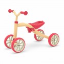 Tricicleta usoara RideOn Quadie Cu sa reglabila Cu mic compartiment in sa 2.6 Kg Pentru 1 - 3 ani Chillafish Peach
