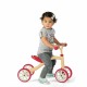 Tricicleta usoara RideOn Quadie Cu sa reglabila Cu mic compartiment in sa 2.6 Kg Pentru 1 - 3 ani Chillafish Peach