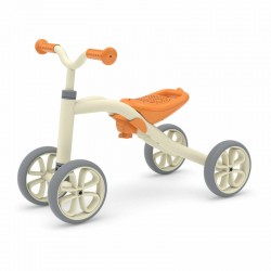 Tricicleta usoara RideOn Quadie Cu sa reglabila Cu mic compartiment in sa 2.6 Kg Pentru 1 - 3 ani Chillafish Grey