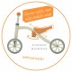Tricicleta usoara RideOn Quadie Cu sa reglabila Cu mic compartiment in sa 2.6 Kg Pentru 1 - 3 ani Chillafish Grey