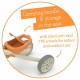 Tricicleta usoara RideOn Quadie Cu sa reglabila Cu mic compartiment in sa 2.6 Kg Pentru 1 - 3 ani Chillafish Grey