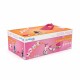 Tricicleta usoara RideOn Quadie cu remorca Cu sa reglabila Cu mic compartiment in sa 3.8 Kg Pentru 1 - 3 ani Chillafish Pink