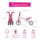 Tricicleta transformabila in bicicleta fara pedale Bunzi 2 in 1 Transformabila foarte usor Cu sa reglabila Cu mic compartiment i