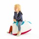 Jucarie Trackie 3 in 1 De calarit Balansoar si antepremergator 2.4 Kg De la 1 la 5 ani Chillafish Blue