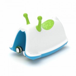 Jucarie Trackie 3 in 1 De calarit Balansoar si antepremergator 2.4 Kg De la 1 la 5 ani Chillafish Lime