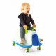 Jucarie Trackie 3 in 1 De calarit Balansoar si antepremergator 2.4 Kg De la 1 la 5 ani Chillafish Lime