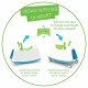 Jucarie Trackie 3 in 1 De calarit Balansoar si antepremergator 2.4 Kg De la 1 la 5 ani Chillafish Lime