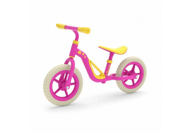 Bicicleta de echilibru usoara Charlie Cu ghidon si sa reglabile Greutate 2.5 Kg Cu roti din spuma EVA 10 inch Pentru 18 luni - 4