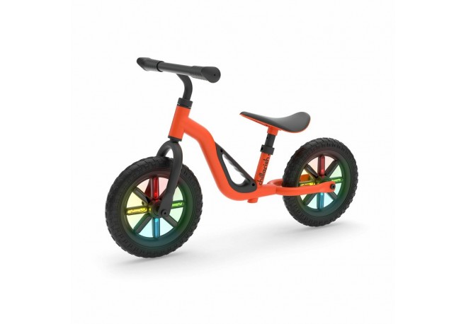 Bicicleta de echilibru usoara Charlie Glow Cu ghidon si sa reglabile Cu spite luminoase Greutate 2.5 Kg Cu roti din spuma EVA 10