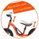 Bicicleta de echilibru usoara Charlie Glow Cu ghidon si sa reglabile Cu spite luminoase Greutate 2.5 Kg Cu roti din spuma EVA 10