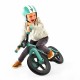Bicicleta de echilibru BMXie 2 Cu suport pentru picioare si frana integrate Cu sa reglabila Greutatate 3.8 Kg 12 inch Pentru 2 -