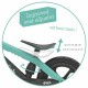 Bicicleta de echilibru BMXie 2 Cu suport pentru picioare si frana integrate Cu sa reglabila Greutatate 3.8 Kg 12 inch Pentru 2 -