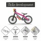 Bicicleta de echilibru BMXie Moto Cu suruburi si surubelnita pentru copii Cu sunete reale Vroom Vroom Cu sa reglabila Greutatate