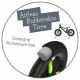 Bicicleta de echilibru BMXie Glow Cu spite luminoase Cu sa reglabila Greutatate 3.8 Kg 12 inch Pentru 2 - 5 ani Chillafish Anthr