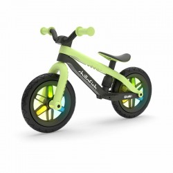 Bicicleta de echilibru BMXie Glow Cu spite luminoase Cu sa reglabila Greutatate 3.8 Kg 12 inch Pentru 2 - 5 ani Chillafish Pista