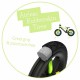 Bicicleta de echilibru BMXie Glow Cu spite luminoase Cu sa reglabila Greutatate 3.8 Kg 12 inch Pentru 2 - 5 ani Chillafish Pista
