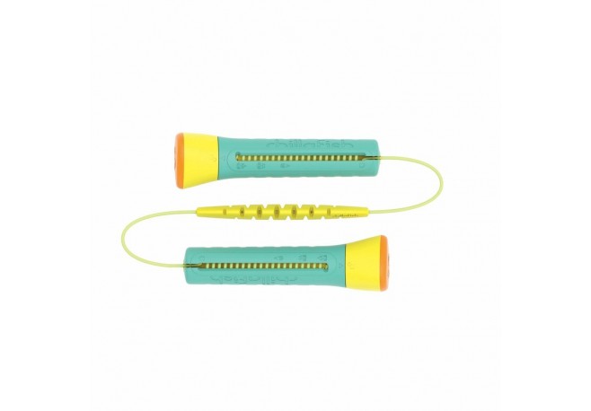 Coarda de sarit cu lungime reglabila Skibbi Lungime de la 20 cm la 3 m Pentru 4 ani + si adulti Chillafish Mint