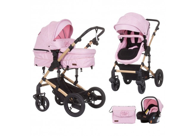 Carucior Chipolino Camea 3 in 1 rose water