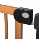 Poarta siguranta 76-104 cm Nukido - Metal + Lemn
